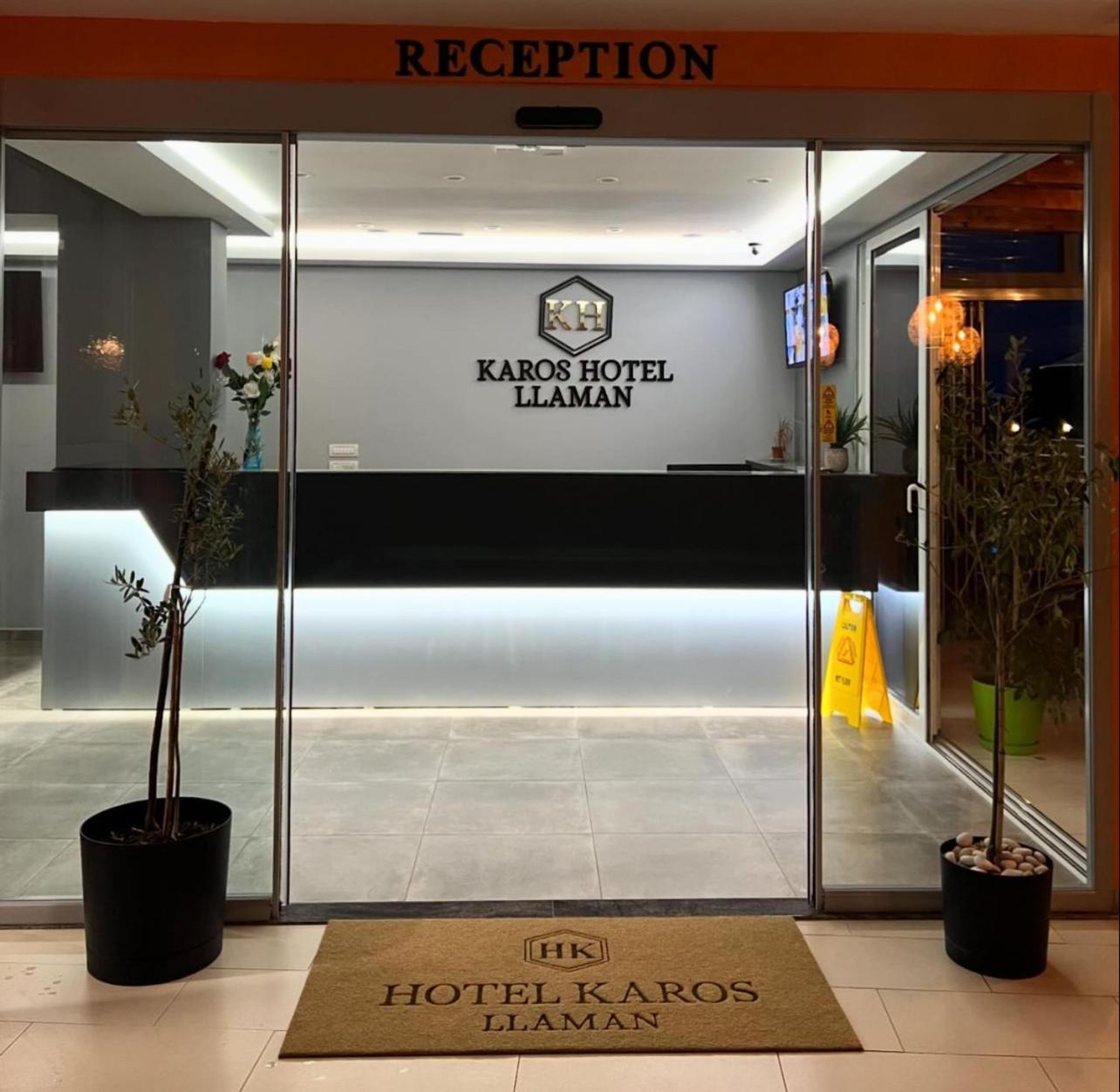 Karos Hotel Llaman Himarë Exterior foto